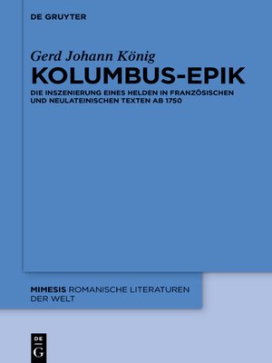 cover image of Kolumbus-Epik